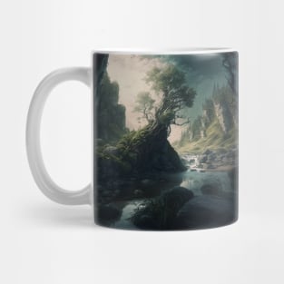 Creek in the mountains Mug